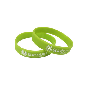 <b>Custom</b> Sport Silicone Wristband Durable Non-Toxic Bracelet for Back to School Promotional Events and Gifts - Product Image 2