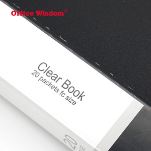 Presentation 20-100 <strong>Pockets</strong> A4 Display clear Book File Folder Document Holder Document Folder <strong>Plastic</strong> <strong>Pockets</strong> File Folder - Product Image 3