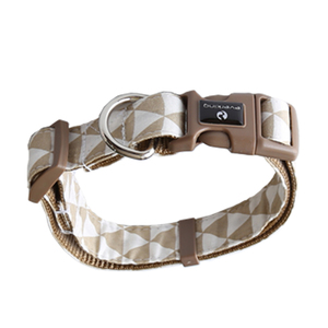 Tamaño L clásico sólido básico Collar de perro de Nylon con hebilla de broche de presión - Product Image 1
