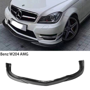 ลิ้นหน้าคาร์บอนไฟเบอร์ทรง AMG สำหรับรถเบนซ์ C-Class W204 C204 ปี 2007-2014 - Product Image 1