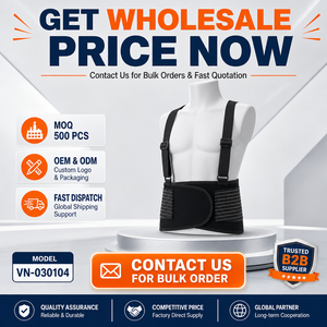 เข็มขัดพยุงหลังส่วนล่างสำหรับงานก่อสร้าง <span class=keywords><strong>ยก</strong></span><span class=keywords><strong>ของ</strong></span>หนัก และงานเคลื่อนย้าย พร้อมสายรัดไหล่ปรับได้ - Product Image 4