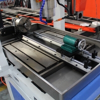 Mini fraiseuse CNC à 4 axes pour le moulage de l'acier et de l'aluminium