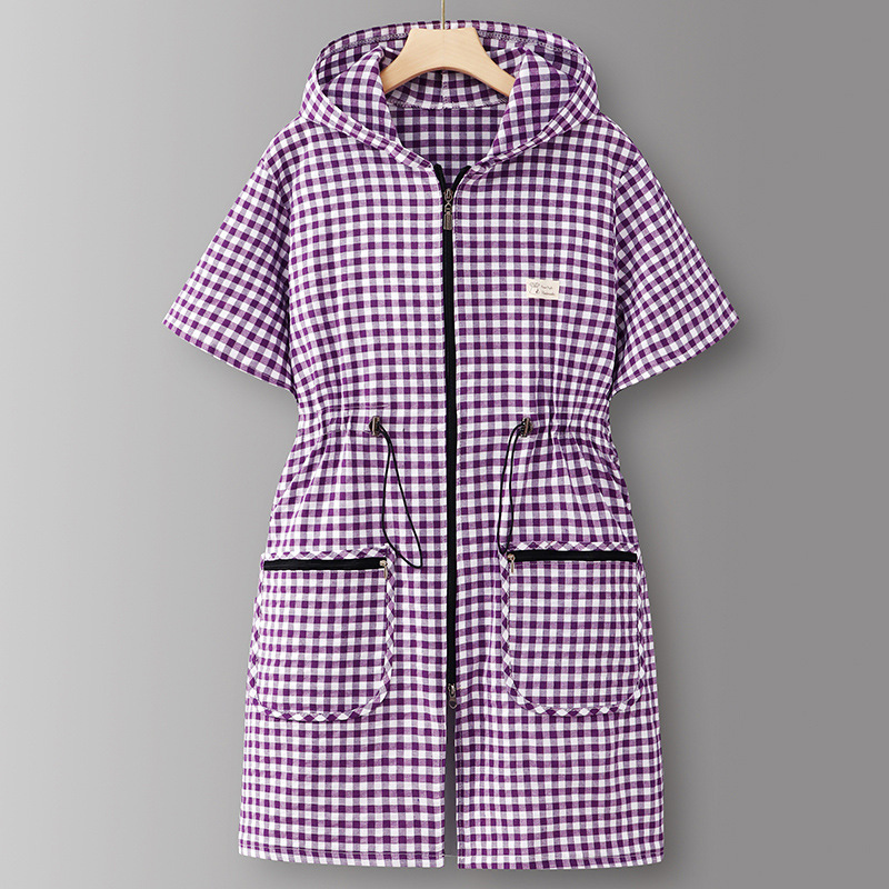 Purple-SJ903Pure cotton half sleeve(Recommended90-170)Jin