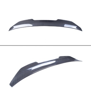 สปอยเลอร์หลังคาร์บอนไฟเบอร์แบบรังผึ้ง สำหรับรถยนต์รุ่น A5 B8 B8.5 2 ประตู คูเป้ 8T3 PSM ของแท้จากโรงงาน ปี 2007-2017 ไม่เจาะรู - Product Image 2