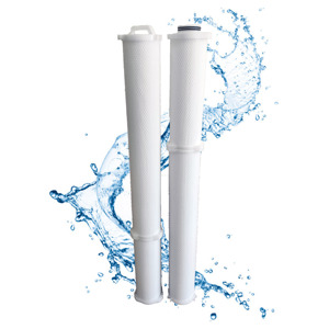Cartouche filtrante plissée à haut débit de la série HP pour centrales électriques, vente directe d'usine pour la filtration des condensats - Product Image 1