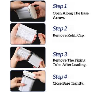 Grosir 200 PCS Tusuk Gigi Benang Gigi Bahan PE Putih Sekali Pakai Isi Ulang Cepat Mudah Digunakan Alat Pembersih Gigi - Product Image 3