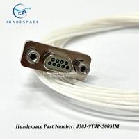 Accessoires de connecteur de la série 83531 Mil-Spec J30J-9TJP-500 J30J-9TJL, connecteur Micro-D 9 POS, prise receptacle CZL Huadespace
