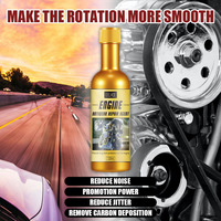 Additif Moteur 120ml : Agent Réparateur d'Usure, Réduit la Consommation de Carburant Essence Diesel, Nettoyant Moteur et Convertisseur Catalytique