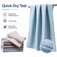 Chiffon de nettoyage en microfibre à tissage diamanté, sans traces, sans peluches, pour vitres, miroirs et polissage automobile