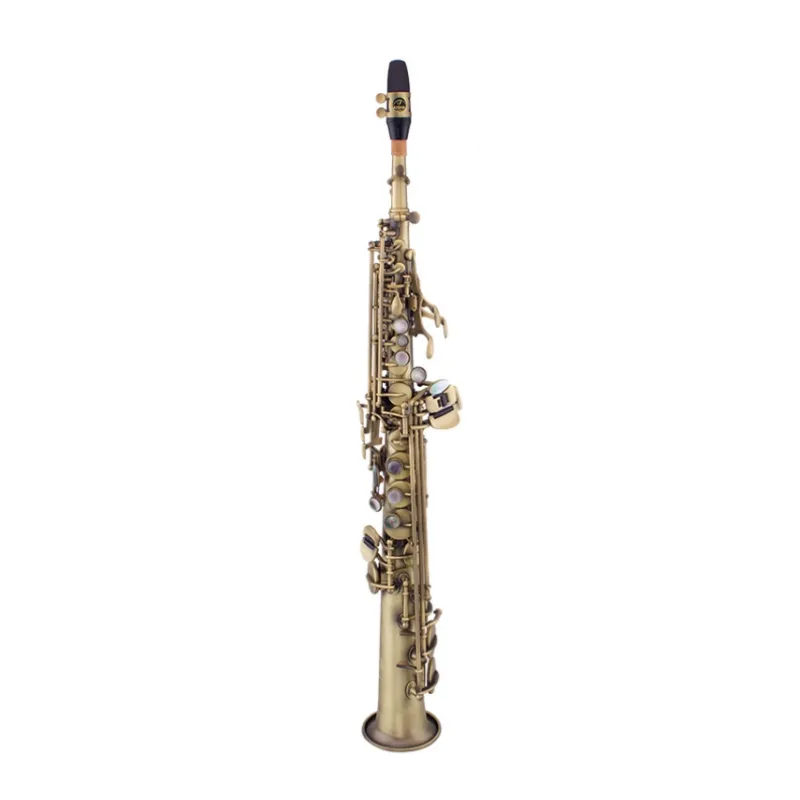 Sax Soprano dritto di colore antico di fabbrica cinese