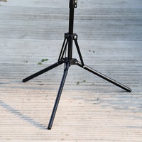 Support télescopique triangulaire en métal et bois pour perroquet, pour l'intérieur et l'extérieur, pour l'entraînement des becs des oiseaux