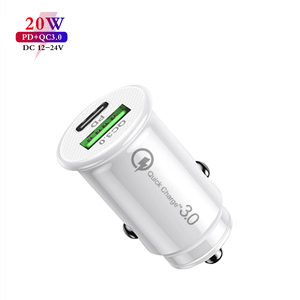 <span class=keywords><strong>Cargador</strong></span> USB de 20W para coche, dispositivo de carga rápida QC3.0, 3,0, tipo C, PD, para <span class=keywords><strong>iPhone</strong></span> <span class=keywords><strong>11</strong></span>, 12 - Product Image 1