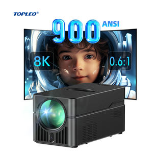 Портативный умный мини-проектор Topleo, 1080p, Android 11, домашний кинотеатр, видеопроектор с разрешением 8k, светодиодная лампа HY450 Pro <span class=keywords><strong>Projector</strong></span> - Product Image 1