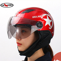 Demi-casque de moto pour femme, prix d'usine