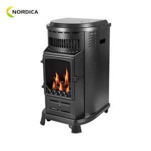 High-efficiency Red Indoor Heater 3.4 Kw Portable Room Gas with Eco Fan System of Power Generation Fh-708f Portable Gas Heater - Product Image 2