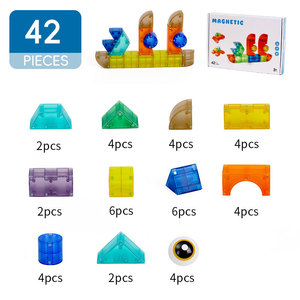 Juego de Bloques Magnéticos Personalizables para Aprendizaje Preescolar y Juego de Construcción Creativa - Product Image 2