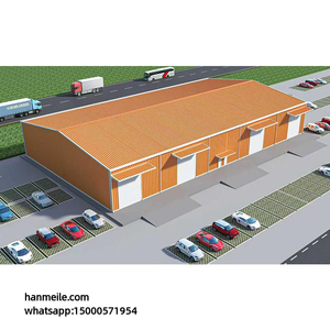Nave Industrial de Acero para Exportación Transfronteriza, Almacén de Acero con Aislamiento contra Insectos y Humedad, Estructura de Acero - Product Image 2