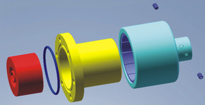 Accoppiamento Magnetico 8000Nm per Pompa di Trasmissione, Motore Generatore con Magnete Potente, Accoppiamento Antiurto e Antiruggine 600nm - Product Image 3