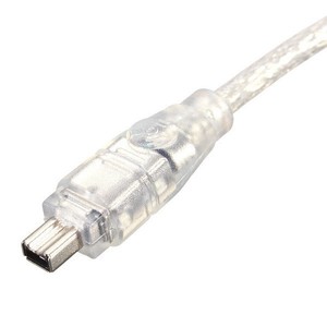 สายดาต้า IEEE 1394 <span class=keywords><strong>Firewire</strong></span> 4 พิน ถึง 6 พิน สำหรับกล้องและการ์ดบันทึกวีดีโอ พร้อมแกนทองแดงและการถ่ายโอนข้อมูล - Product Image 4