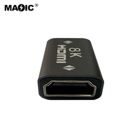 Nouvel adaptateur HDMI femelle OEM 8K, connecteur en alliage d'aluminium pour HDTV, Roku Stick, ordinateur, PC, moniteur, ordinateur portable, projecteur