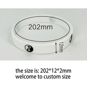 Bracelets en silicone avec logo personnalisé, bracelets en silicone sublimés pour le sport, les adolescents, les équipes de football universitaires - Product Image 3