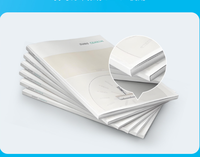 Impression de brochures d'entreprise modernes personnalisées, impression offset, plastification, couleur CMYK, carton/carton duplex, tailles personnalisées, pliées