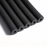 Aislamiento Térmico de Espuma Elastomérica para Tuberías, Tubo Flexible de Goma NBR para Sistemas de HVAC, Refrigeración y Plomería