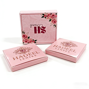 <span class=keywords><strong>2026</strong></span> 맞춤형 재활용 가능 화장품 콘택트 렌즈 단단한 크래프트 손잡이 UV 코팅 맞춤 디자인 - Product Image 2