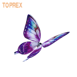 TOPREX Farfalla Bionica Telecomandata con Ali Svolazzanti e LED per Decorazioni di Matrimoni e Feste, Farfalle Volanti Simulate - Product Image 2