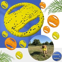 Jouet d'entraînement pour chien souple et résistant aux morsures pour Border Collie - Soucoupe volante et accessoire pour animaux de compagnie