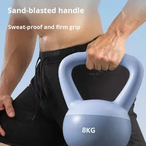 <span class=keywords><strong>Kettlebell</strong></span> en plastique souple pour hommes Home Fitness Household Swing <span class=keywords><strong>Kettlebell</strong></span> Haltérophilie Haltère Squats <span class=keywords><strong>Abdominaux</strong></span> Poids libres - Product Image 3