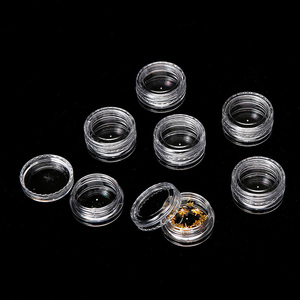 Plastic Jewelry Bead Display Holder Round Empty Nail Art Rhinestone <b>Storage</b> <b>Box</b> Salon Manicure Organizer Container <b>Tool</b> Case - Product Image 6