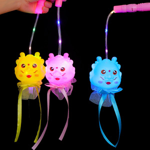 Lanternes Dragon Portables pour Enfants, Jouet Lumineux LED Clignotant, Vente en Gros pour Marchés Nocturnes, en Plastique, Fonctionnant sur Piles - Product Image 3