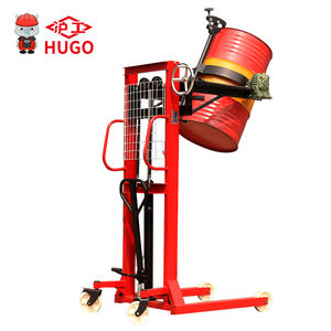 Tambores eléctricos Rotator Stacker Lifter Ajustable 450kg Carretilla elevadora Tambor de aceite <span class=keywords><strong>Dolly</strong></span> - Product Image 6