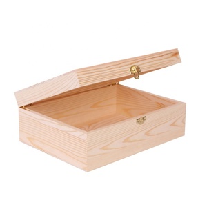 Boîtes cadeaux <span class=keywords><strong>en</strong></span> <span class=keywords><strong>bois</strong></span> d'usine BSCI boîte <span class=keywords><strong>en</strong></span> <span class=keywords><strong>bois</strong></span> de pin inachevée boîte <span class=keywords><strong>à</strong></span> <span class=keywords><strong>bijoux</strong></span> personnalisée boîte souvenir - Product Image 2