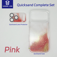 Protection d'objectif dynamique à paillettes et effet sable mouvant pour iPhone 17 Pro/17 Pro Max – Film de protection d'appareil photo anti-rayures élégant à personnaliser