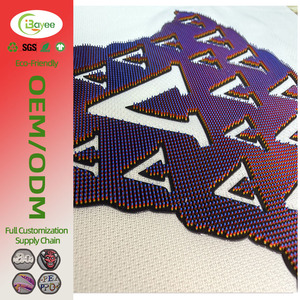 High-density 3D Brand Toothbrush Silicone Patch Logo Factory Direct Silicone Heat Transfer <b>Label</b> for Streetwear Clothing - Product Image 1