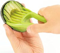 Huishoudelijke Fruit Gereedschap Multifunctionele Manual Plastic 3 In 1 Avocado Slicer/Snijder/Dunschiller