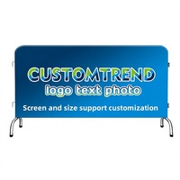 Cubierta para Banner Publicitario de Vallas, para Eventos Deportivos al Aire Libre y Centros Comerciales, con Logotipo Personalizado