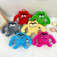 Boneka Monster Emosional Warna-Warni Anak-Anak Baru 2025, Set Boneka Emosi, Mainan Edukasi Sensorik untuk Anak-Anak, Bantal, Hadiah