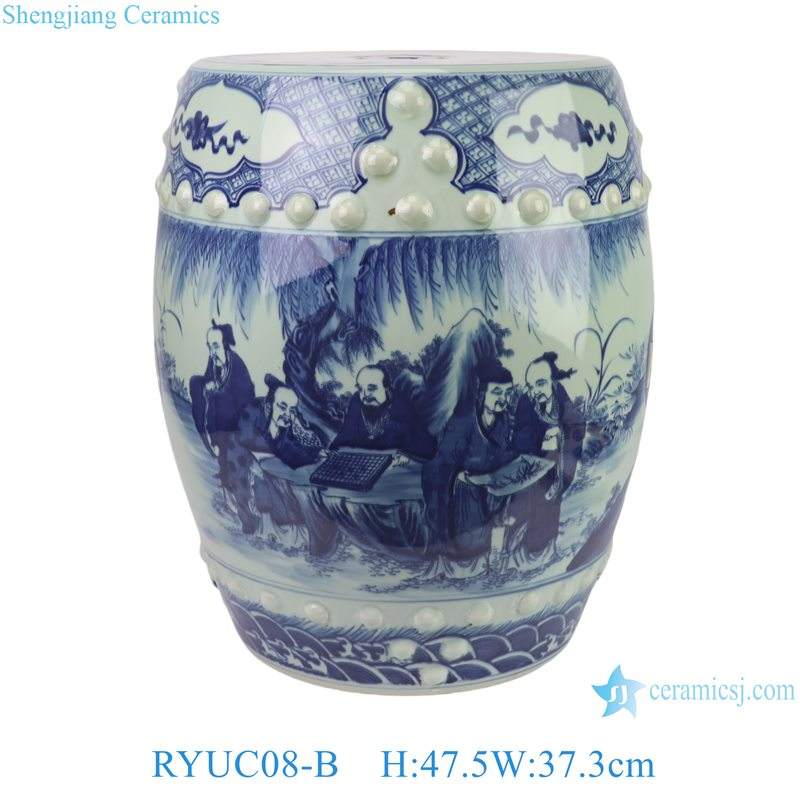 RYUC08-B สีฟ้าและสีขาว