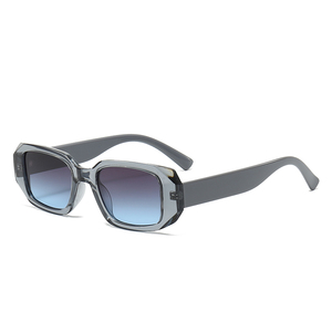 Wholesale Fashion Square Popular Unisex <b>Sunglasses</b> with UV400 Lenses PC Frame Custom Logo - Product Image 2