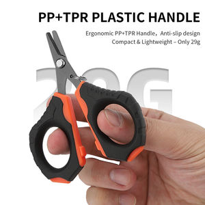 مقص صيد صغير من KLIFISHING للخيوط المجدولة، مقص صيد مسنن بطول 4 بوصات، قاطع خيوط الصيد للمياه المالحة والعذبة - Product Image 4