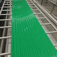 Industrielle Langlebige FRP-Wellplatten Moderne Beleuchtungsplatten Transparente Dachziegel - Wetterfest Umweltfreundlich Wasserdicht