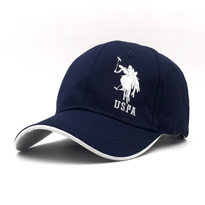Uspa <b>Baseball</b> <b>Cap</b> Black Yellow Embroidered Logo Unisex Spring Summer Outdoor Sun Hat Breathable Twill Fabric - Product Image 3
