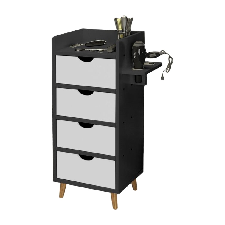 Современный стильный дизайн, предназначенный для парикмахерских салонов и маникюрных салонов, для создания двухцветного шкафа для хранения в салоне