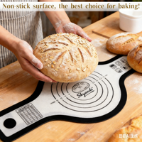 Tapis en silicone antiadhésif, lot de 2, doublure en silicone pour pot en fonte, facile à nettoyer, réutilisable, pour la cuisson