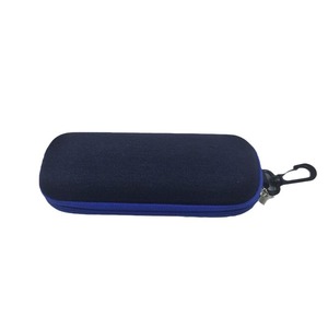 <span class=keywords><strong>Étui</strong></span> <span class=keywords><strong>à</strong></span> <span class=keywords><strong>lunettes</strong></span> de vue HY tendance en denim et EVA, rectangulaire, simple, uni, portable, avec fermeture éclair et crochet, pour femmes et hommes - Product Image 1