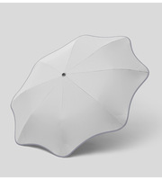 Parapluie semi-automatique pliable en trois sections en acier avec bande réfléchissante pour enfants, idéal pour la rentrée scolaire et usage professionnel – Vente en gros et au détail