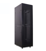 Rak Server Lantai LE 19 Inch, Kabinet Jaringan 18U-47U Standar IEC297-2, Baja Canai Dingin SPCC, IP20, 800KG